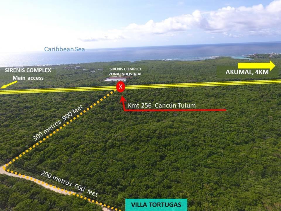Villa Tortugas Акумал Екстериор снимка